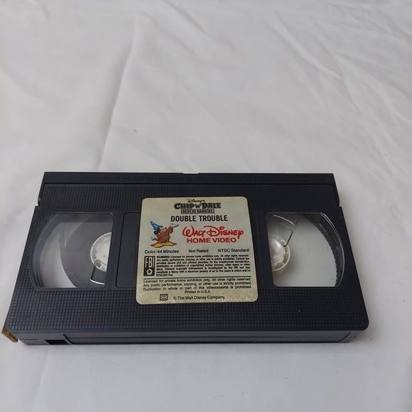 Walt Disney Chip N Dale Rescue Rangers - Double Trouble VHS - Picture 6 of 6
